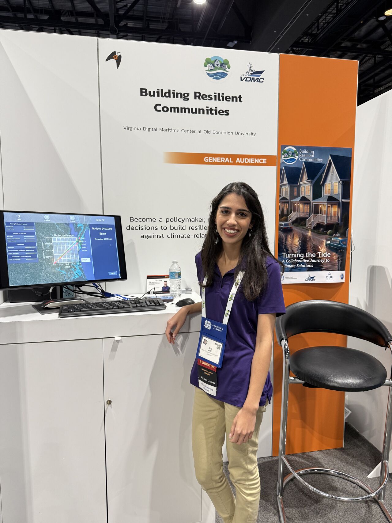 VDMC’s Gul Ayaz Showcases Serious Game at 2024 Interservice/Industry Training, Simulation and Education Conference (I/ITSEC)