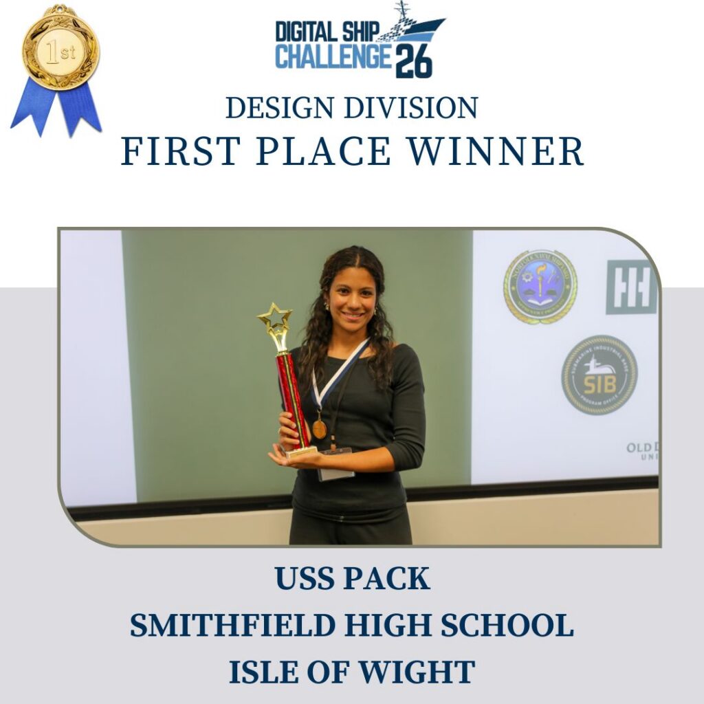 Winners of the 3rd Annual Digital Ship Challenge